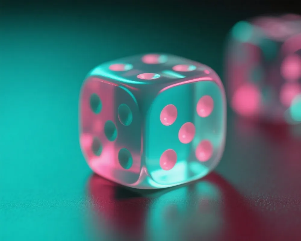 骰子近景示意图